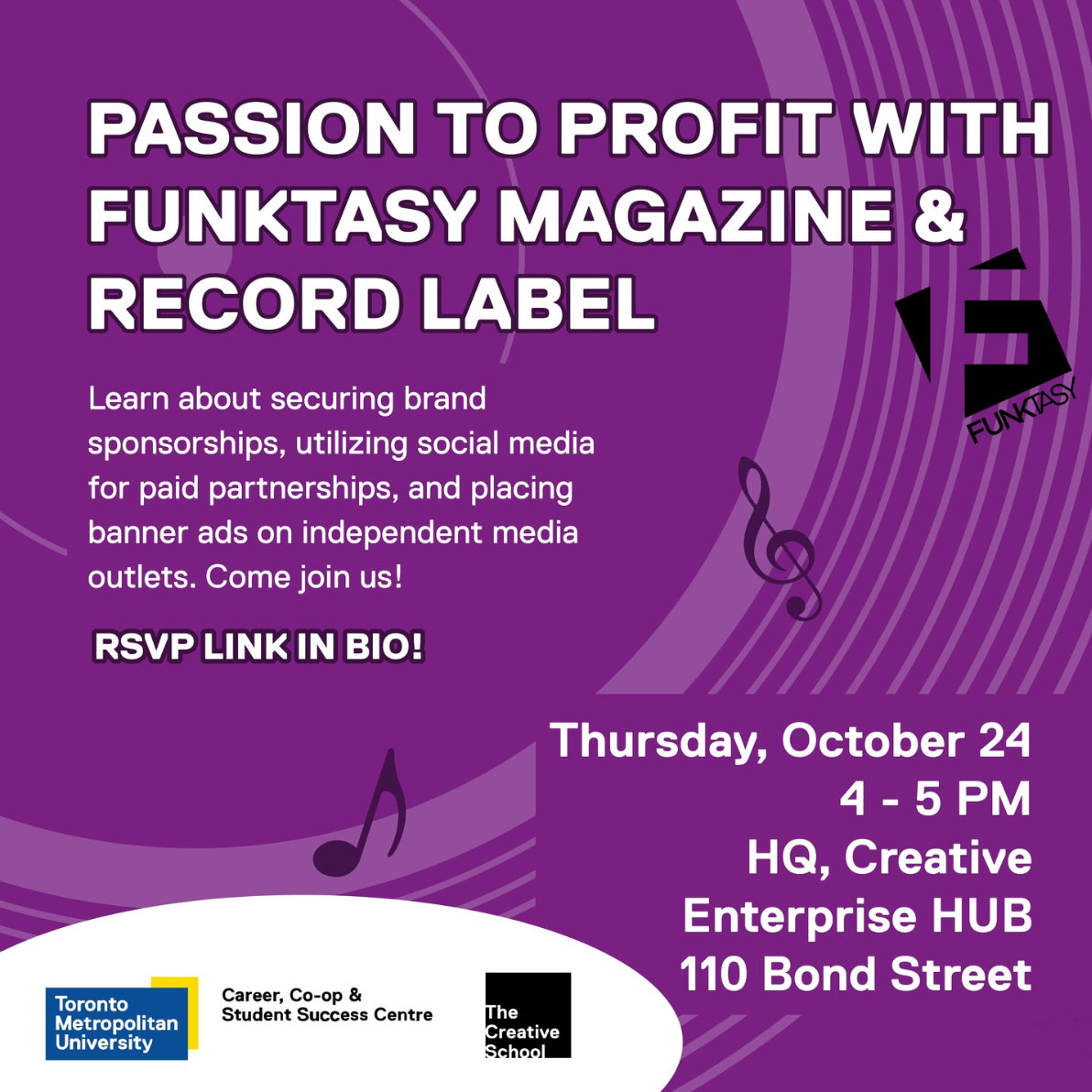 Funktasy TMU Masterclass